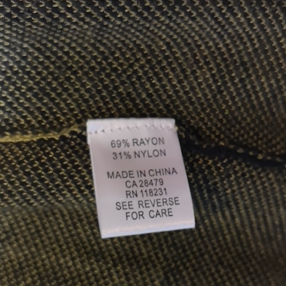 Black and Green Striped Cardigan by Variations NWT - Picture 4 of 6